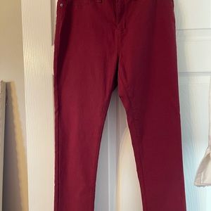 YMI Hyperstretch skinny pants. XL. Cranberry color.